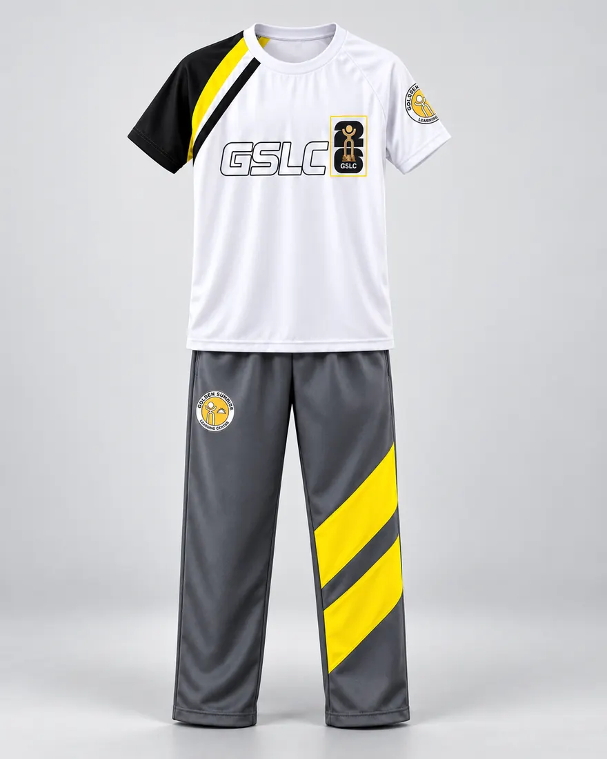 School PE shirt and pants