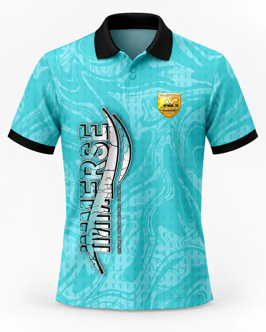 Aqua event poloshirt